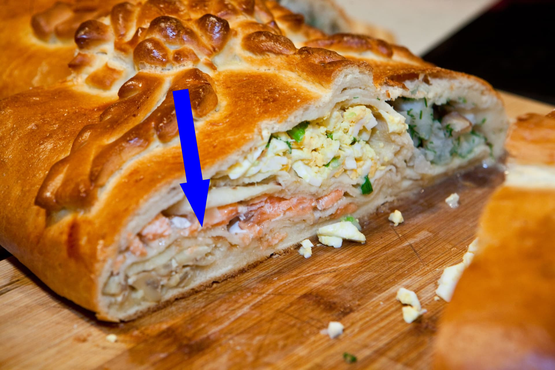 Ульчский рыбный пирог как традиция на современном столе