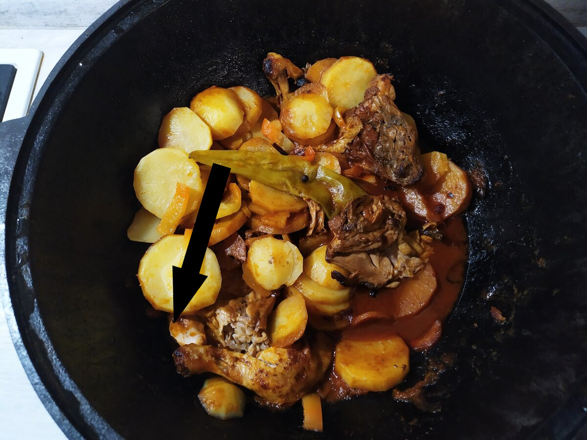 Тайный рецепт жаркого с бараниной в чугунке от кочевников