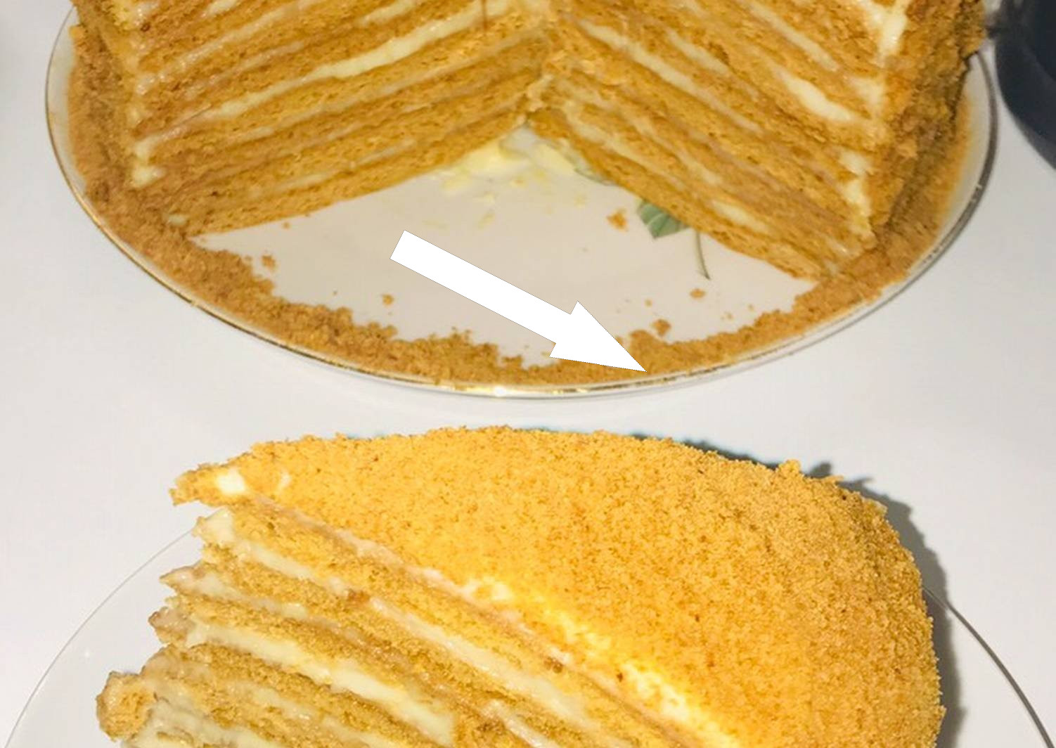 Секретный рецепт Медовика с коньячной ноткой