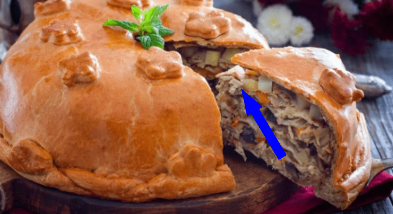 Вегетарианский курник с нутом и шпинатом покорил даже мясоедов