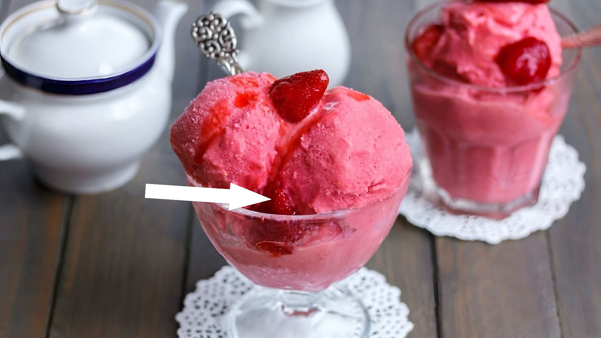 Малиновый щербет — идеальный десерт без молока
