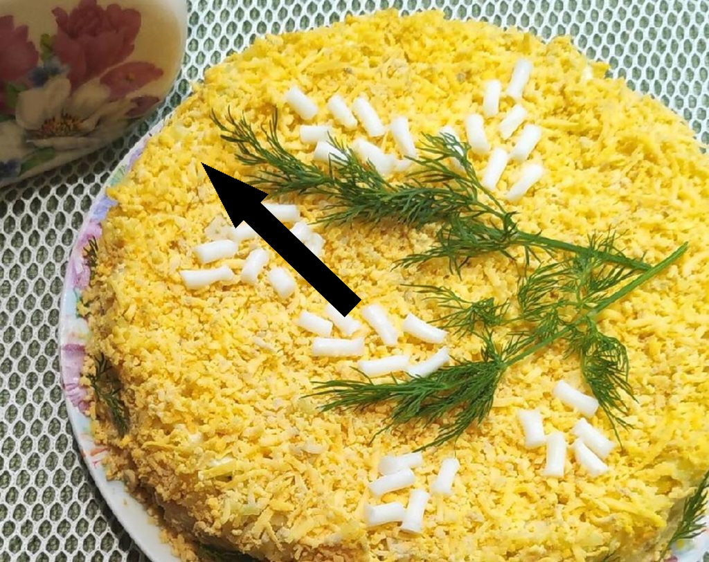 Секрет идеальной «Мимозы» без мокрых слоёв