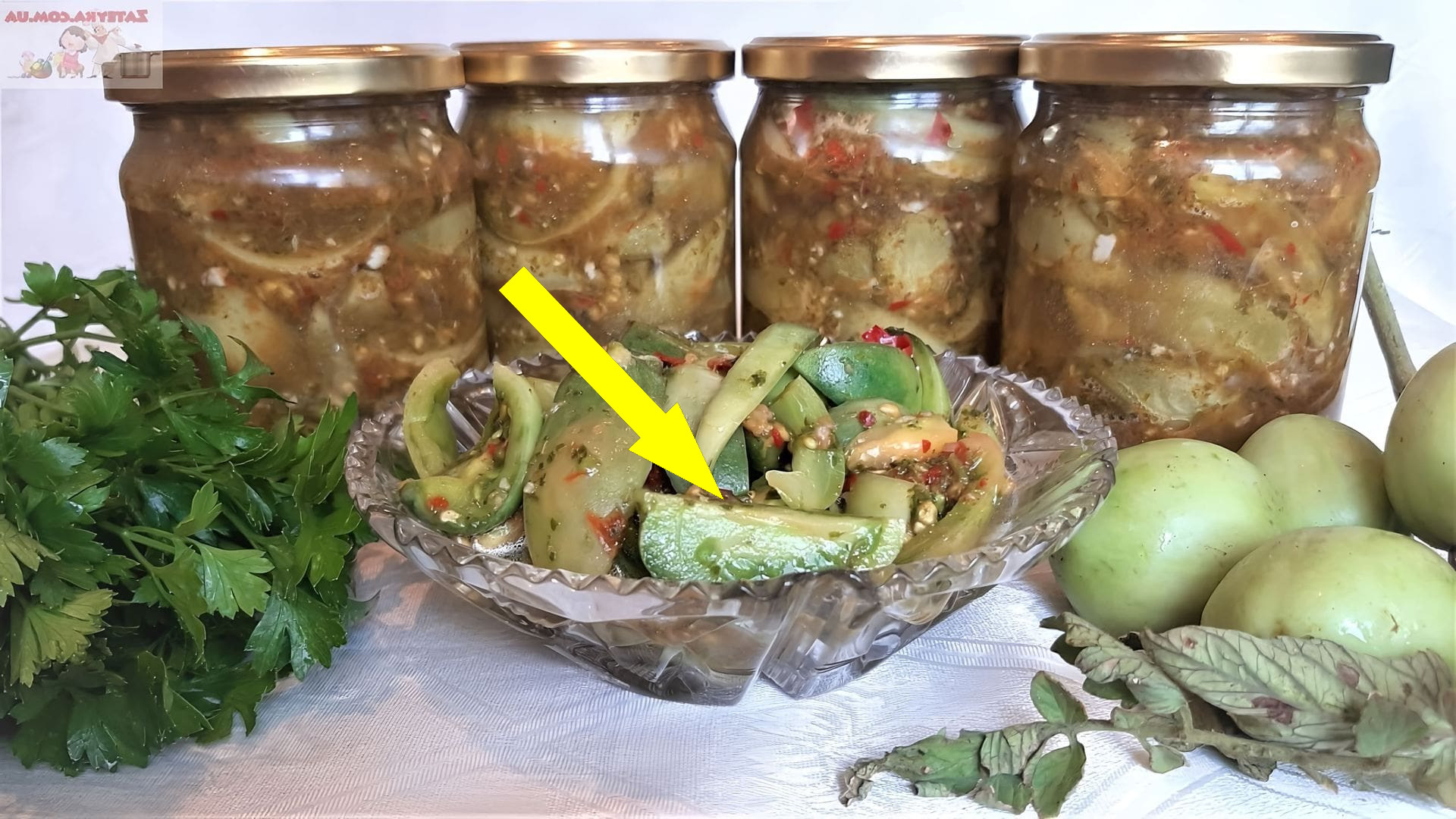 Зеленые помидоры в медовой заливке взорвали мой блог рецептом из бабушкиного сундука