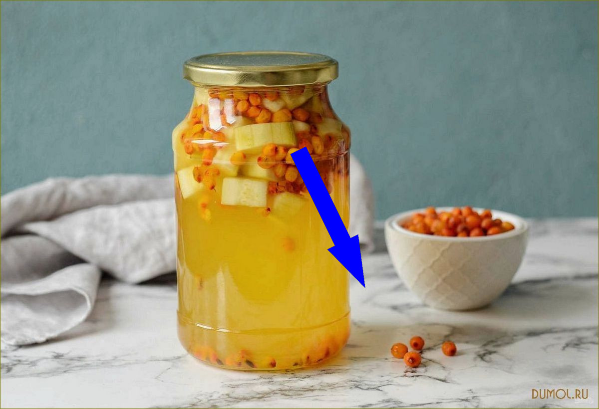 Этот облепиховый компот с мятой взорвал мой блог рецептами на 300%