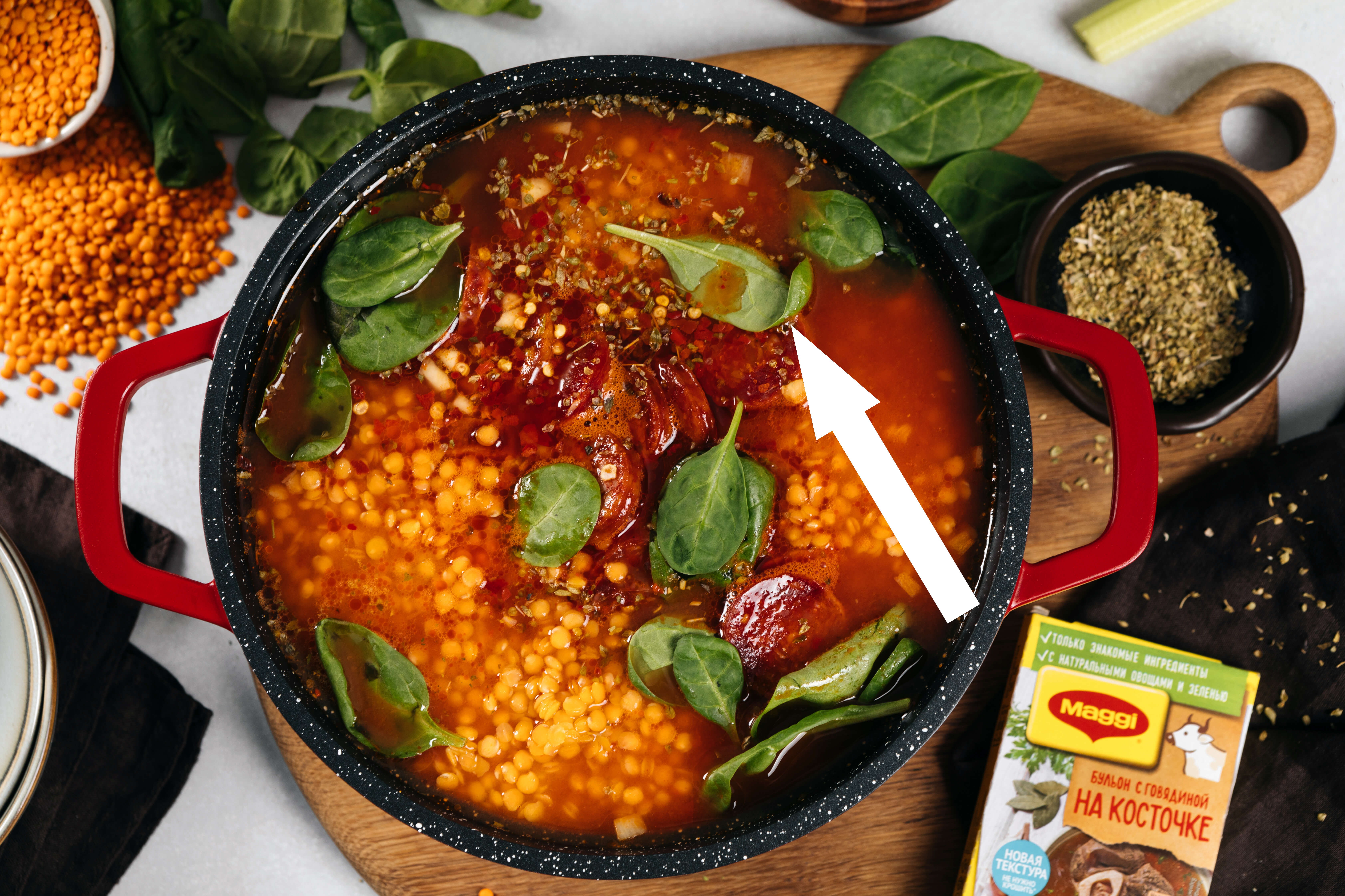 Этот чечевичный суп обманет даже мясоедов