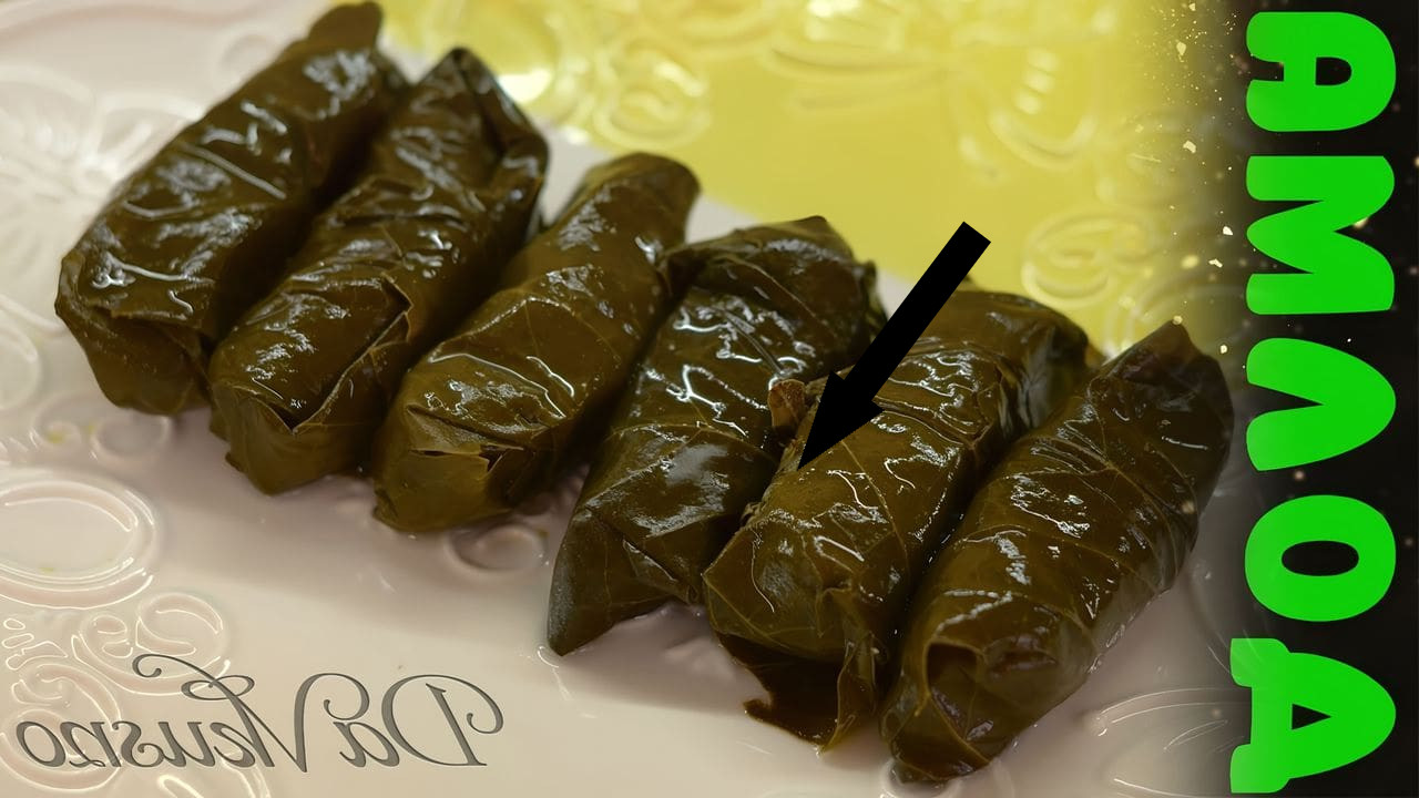 Долма по-русски — постные голубцы в виноградных листьях, которые покорили TikTok