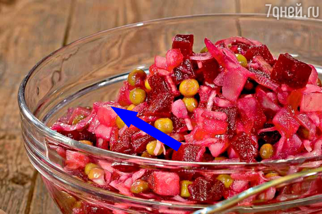 Постный винегрет с морской капустой — секрет йодированного взрыва вкуса