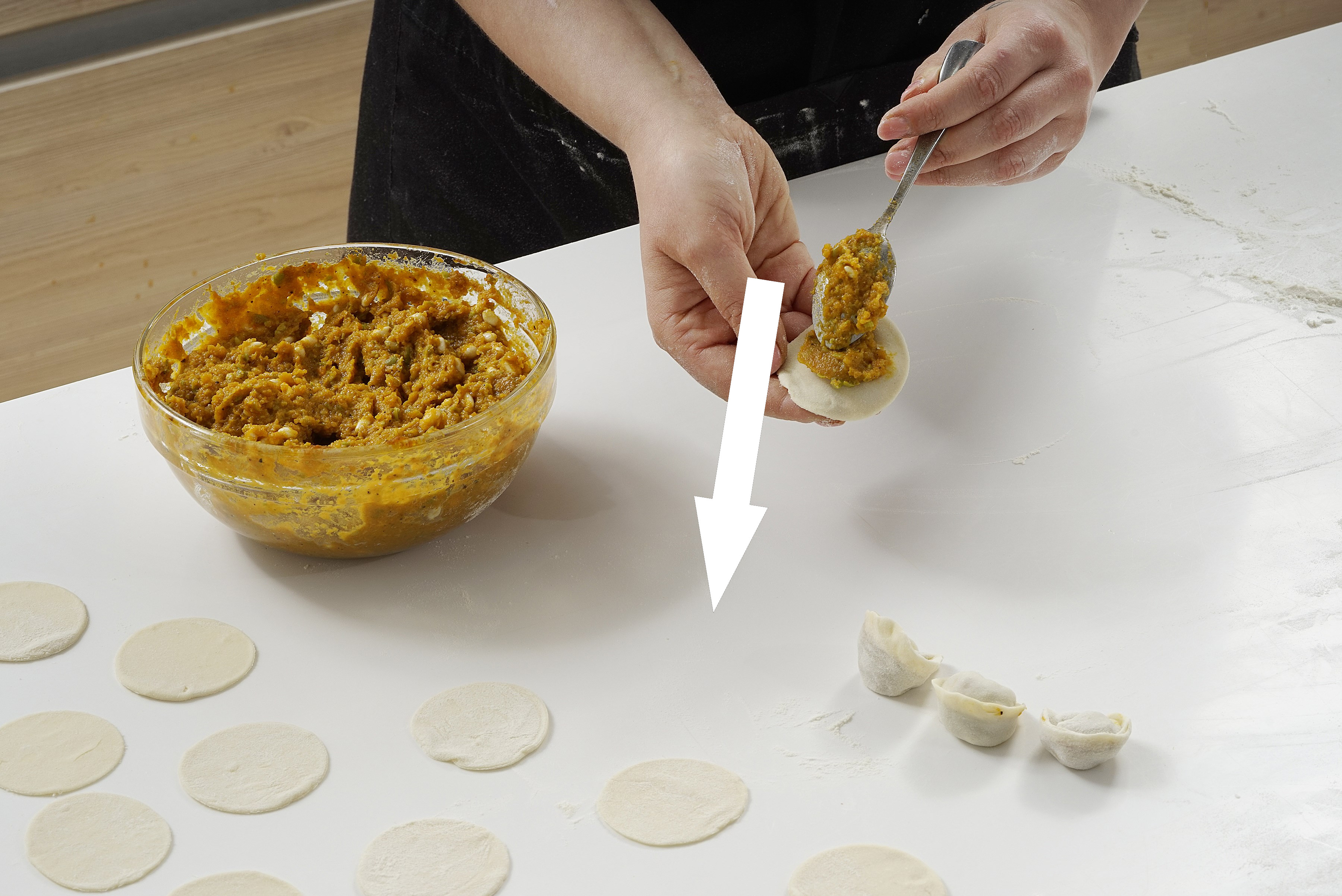 Постные пельмени с тыквой покоряют TikTok