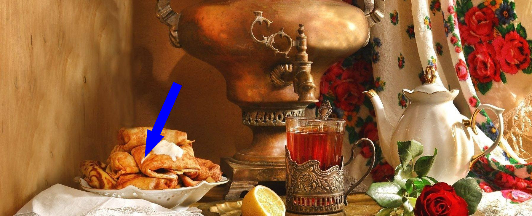 Тайны русского чая с самоваром и топлёным молоком