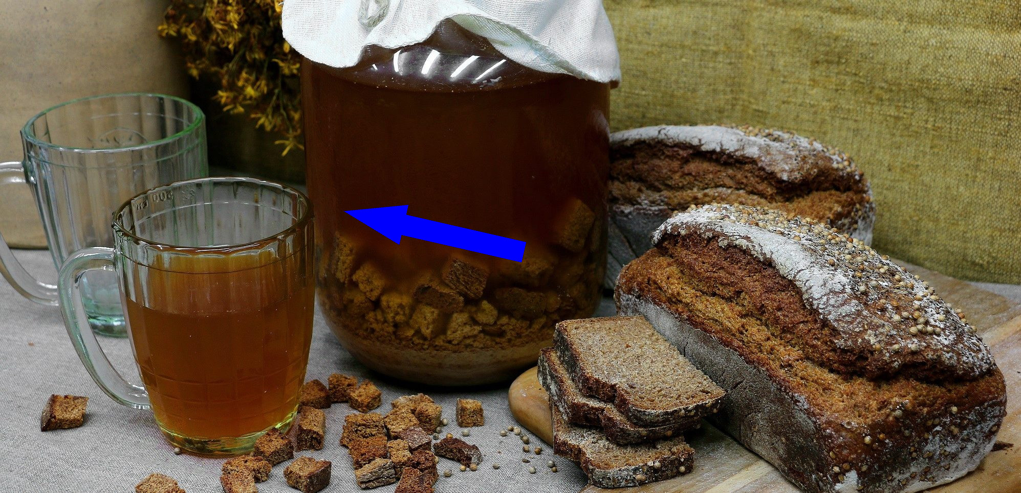 Этот квас с изюмом и мятой взорвал мой блог рецептами на 100К просмотров