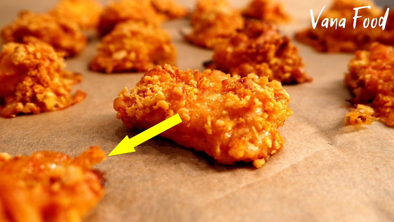 Хрустящие куриные наггетсы без масла — секрет шеф-повара McDONALD’S