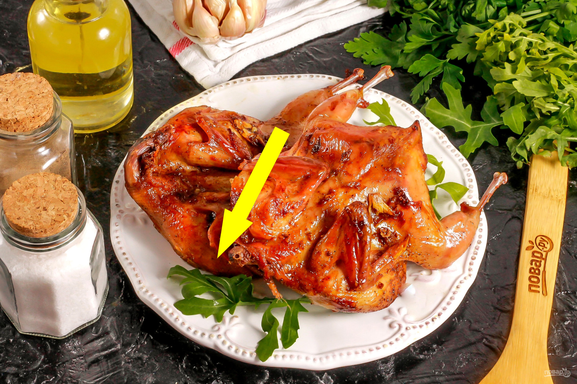 Фаршированные перепела с яблоками — секрет царского стола