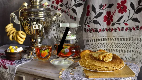 Забытый ритуал купеческого чаепития с полотенцем